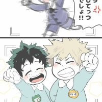 cómic de izuku midoriya x katsuki bakugou