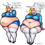 daphne weight gain hentai