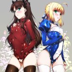 saber rin nude