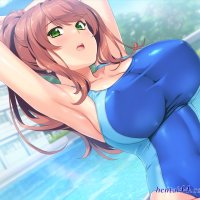 bigtit hentai swimsuit wallpaper