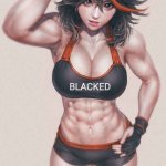 uraraka blacked