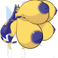 ankha tits