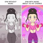 korean cartoon fitness instructors