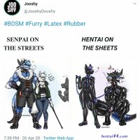 latex furry hentai
