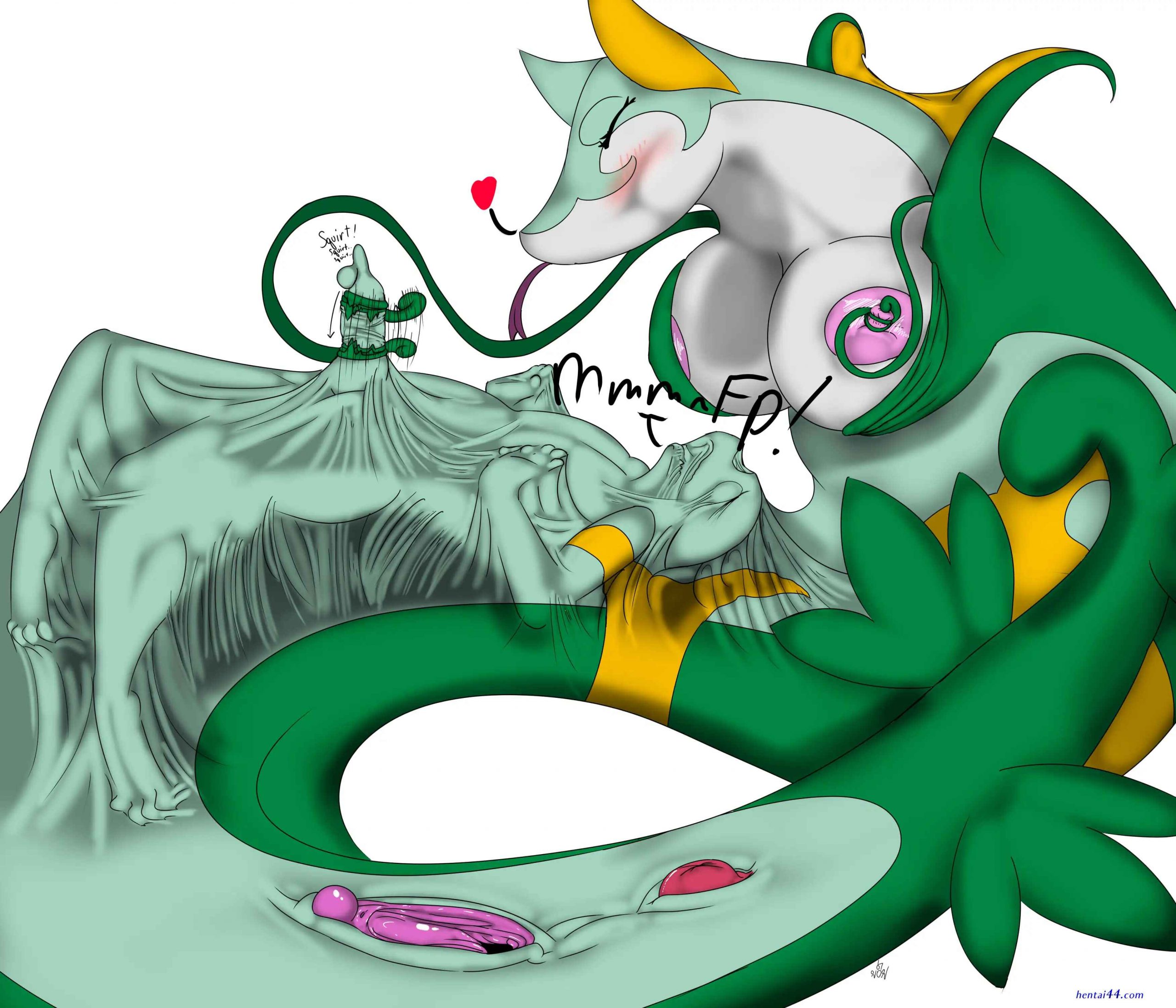 Hentai arbok gives birth