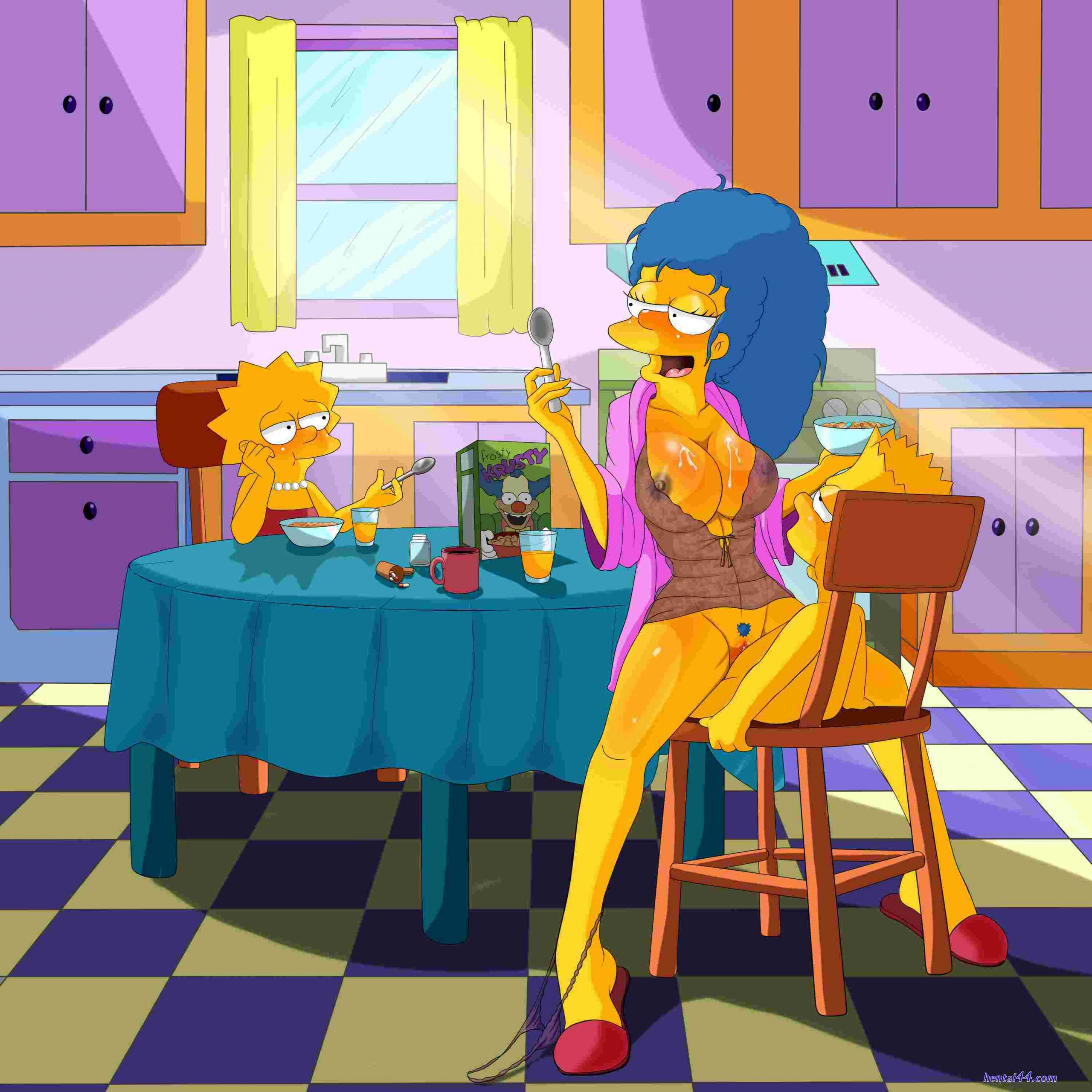 Hentaicomic simpson the gift