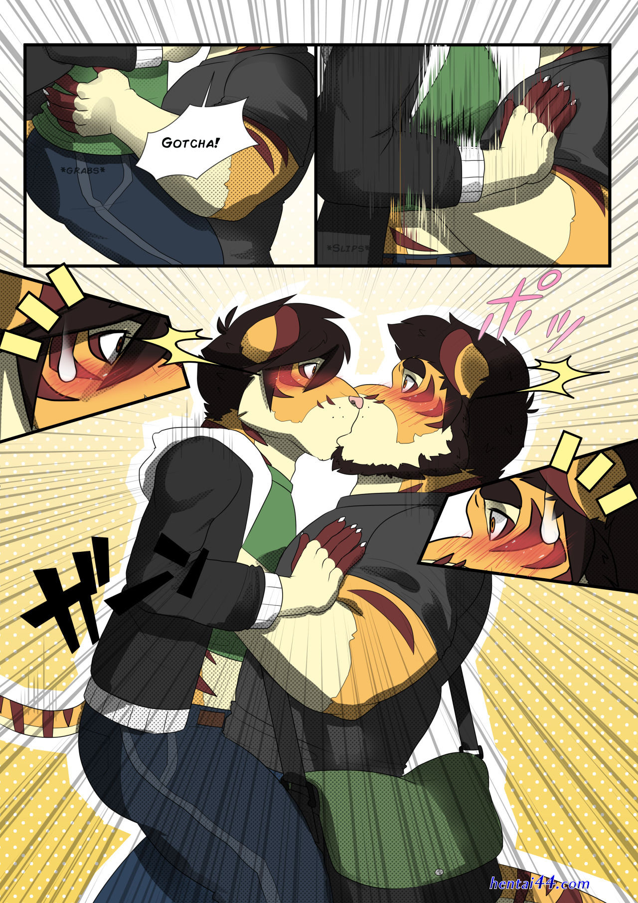 Furry gay manga vogal tentache set