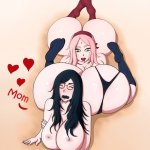 naruto x sarada sakura comic hentai