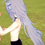 hentai yaoi teasing handjob