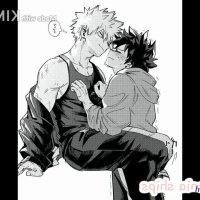 cute bakudeku manga