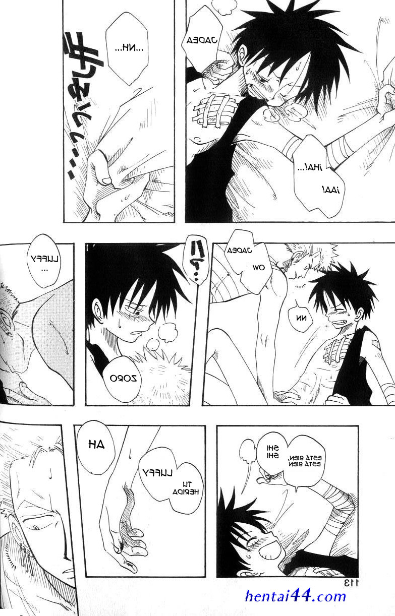 one poece yaoi luffy and zorro manga
