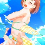 同人 水着 ポロリ 挿入