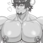big chest bara manga