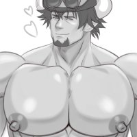 big chest bara manga