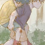 cute bakudeku manga