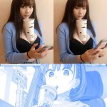 漫画小马骑大车