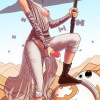 rey star wars hentai caption