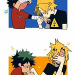 deku x denki comic yaoi celos