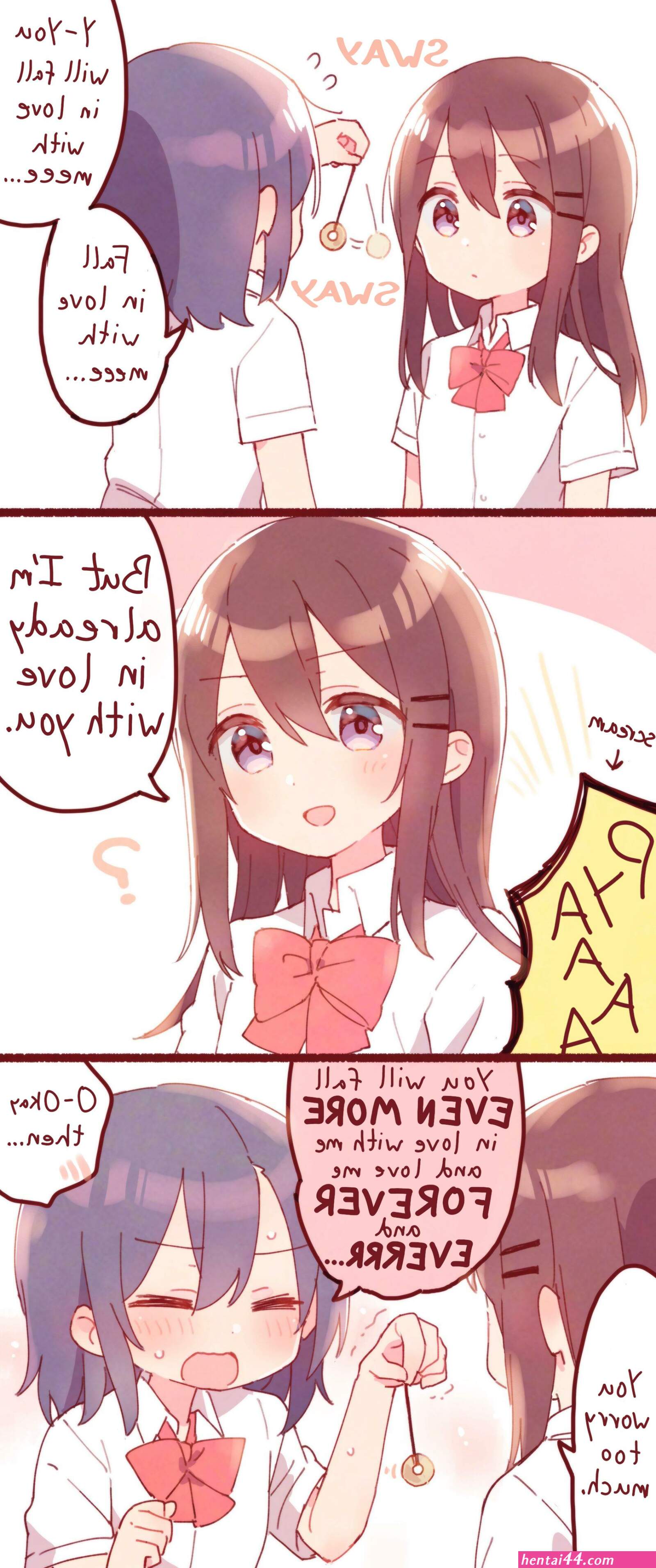 Before and after hypnosis hentai