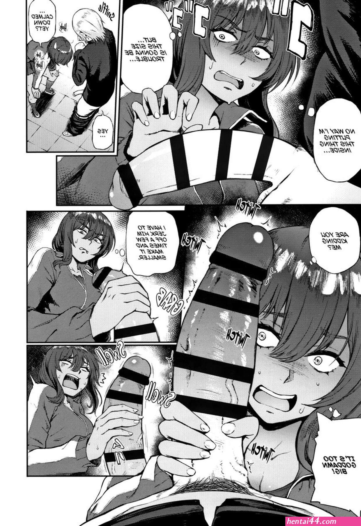 Black big cock hentai