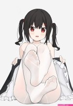 优菈 footjob