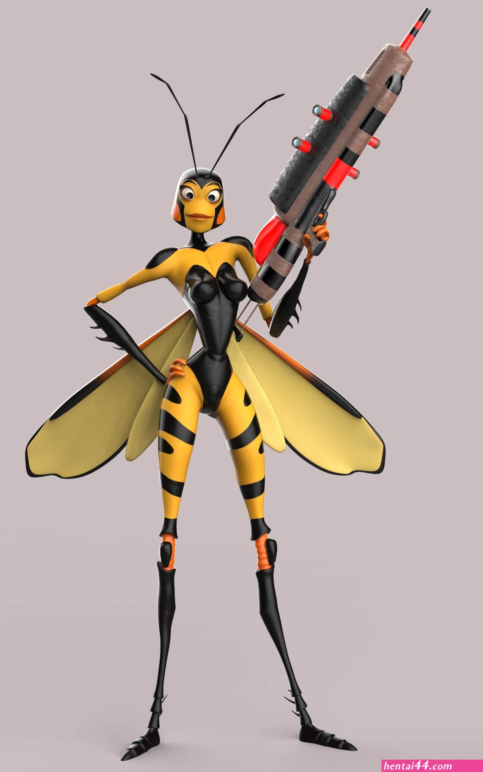Wasp woman transformation hentai