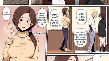 Hentai dark skin boy and mom