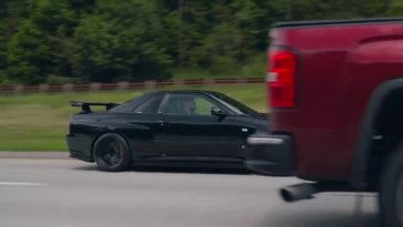 R34 skyline wallpaper 4k