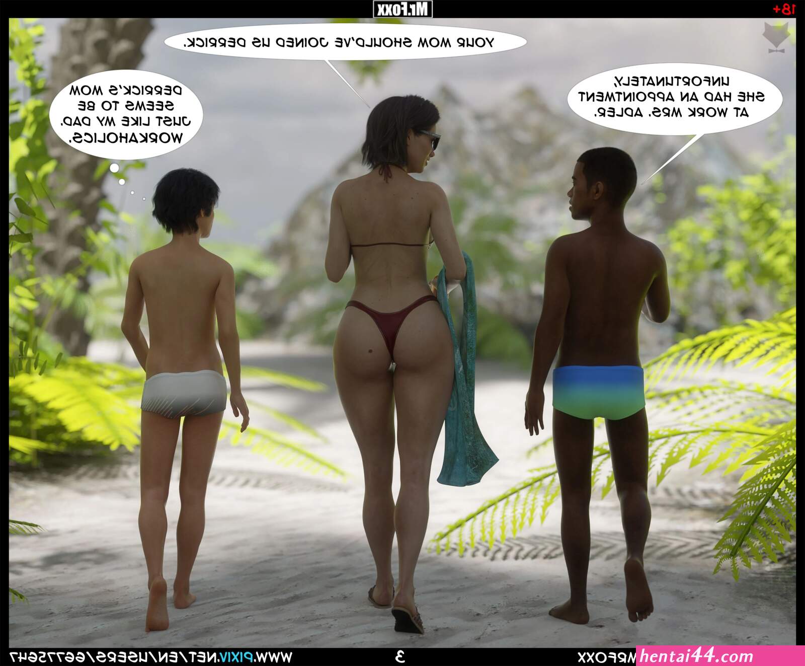 Mother affair hentai comic