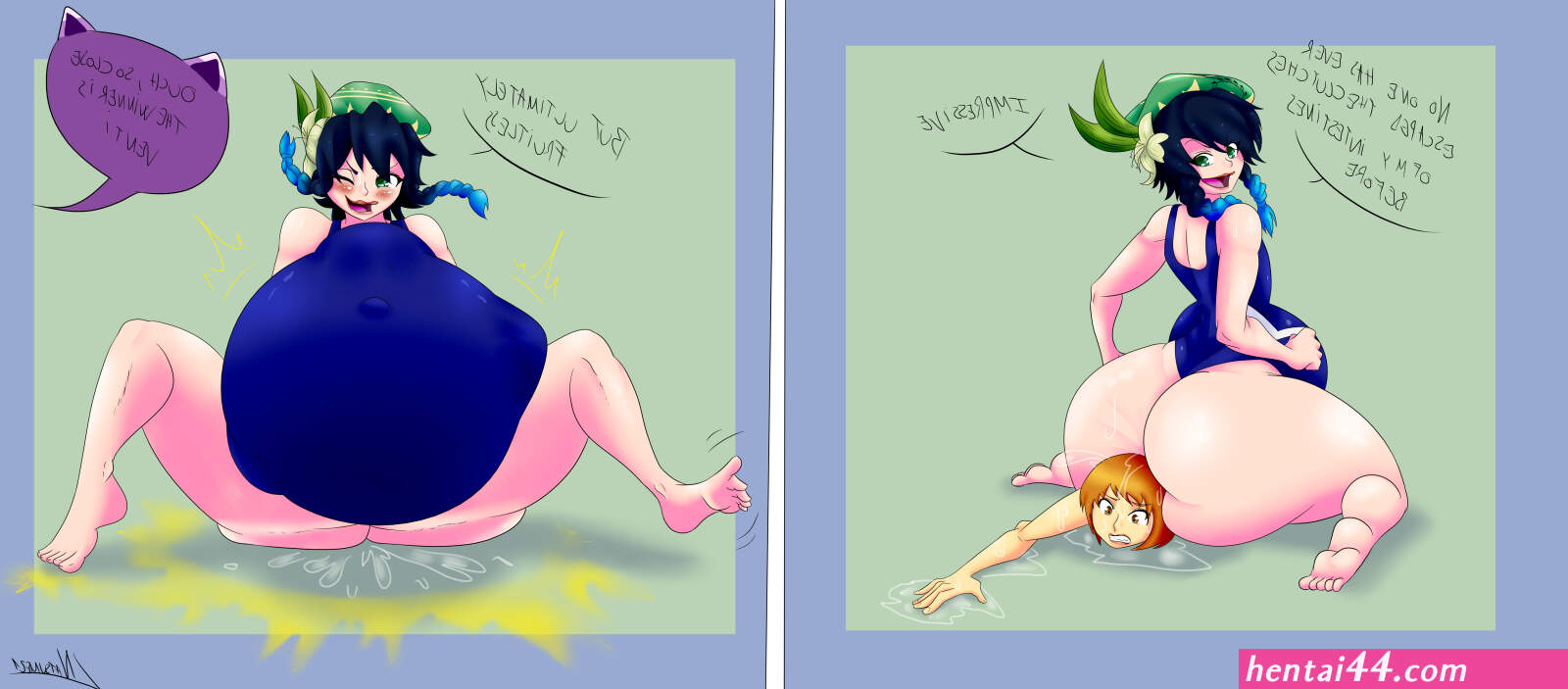 Same size vore comic hentai