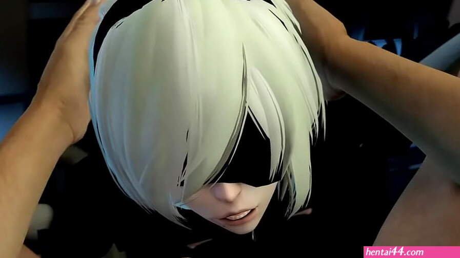 2b cum in mouth hentai