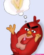Post 4671892: AngryBirds Chuck R34 Red