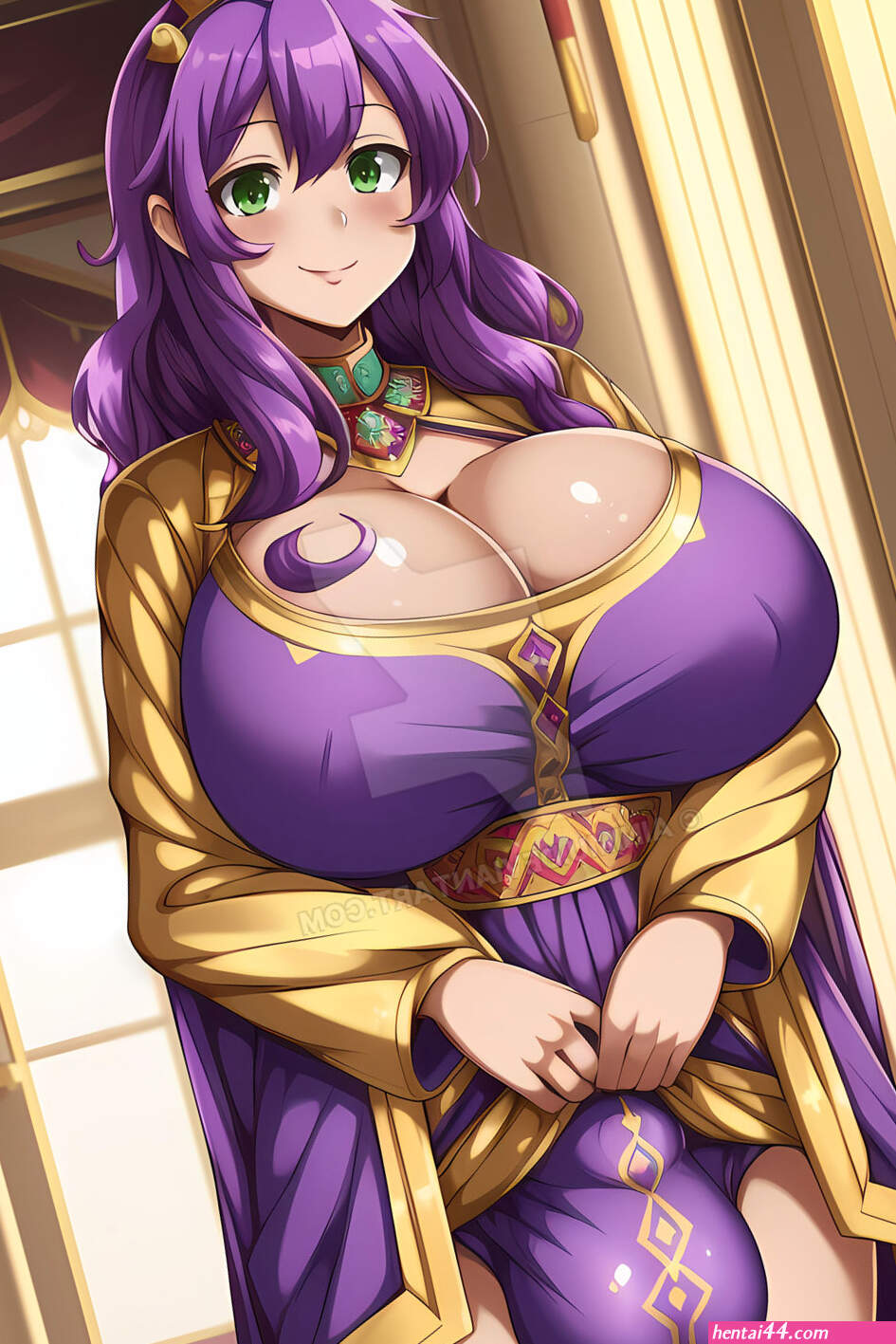 Anime big boob futa