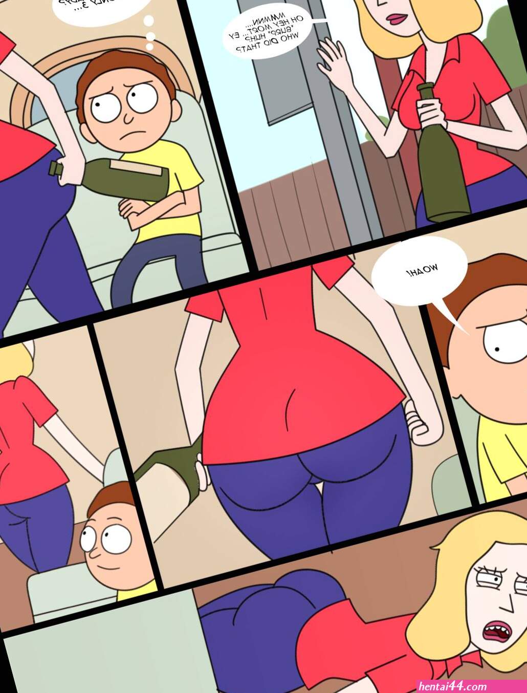 Beth rick and morty hentai