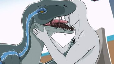 Blue jurassic world r34