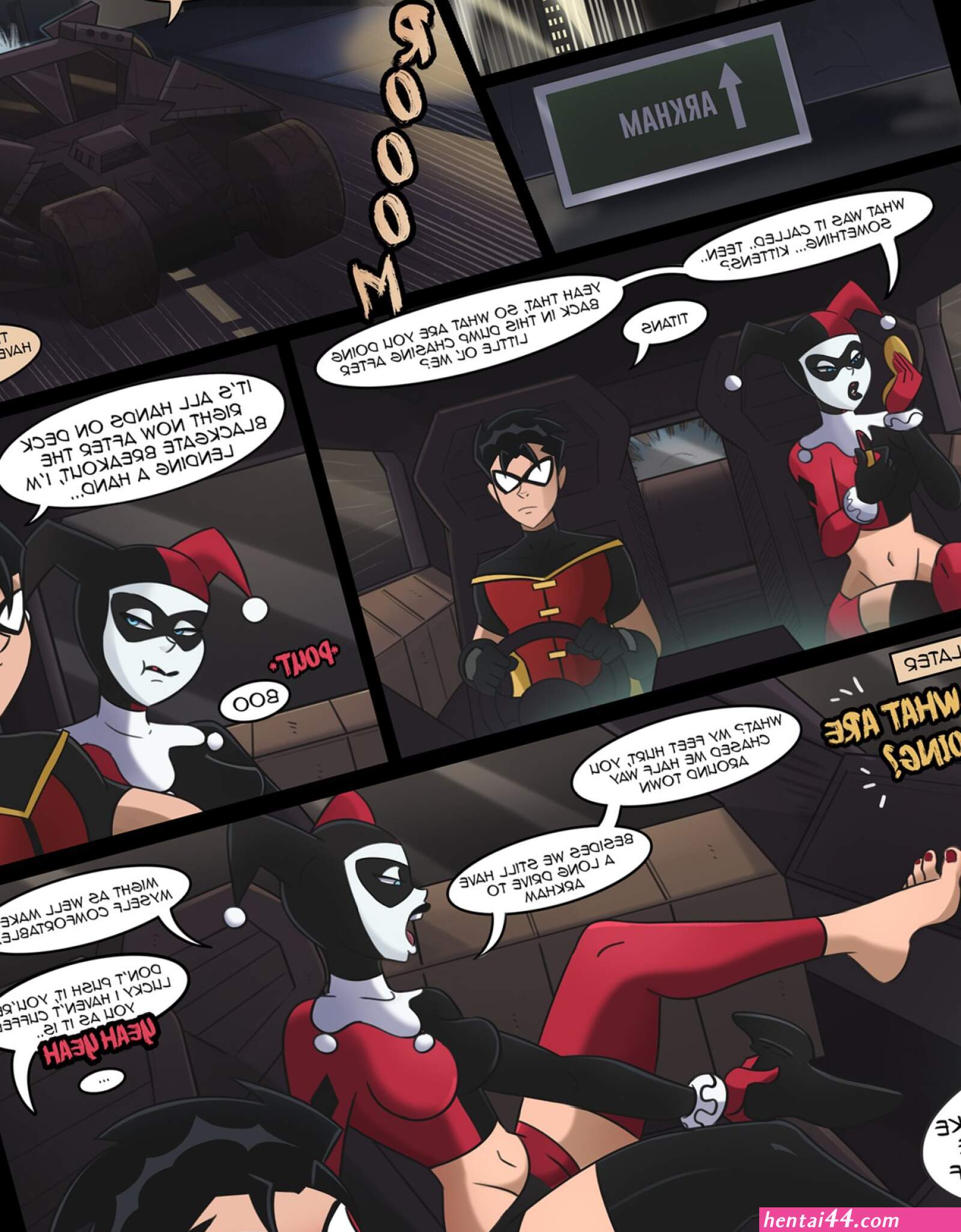 Dc hentai comic