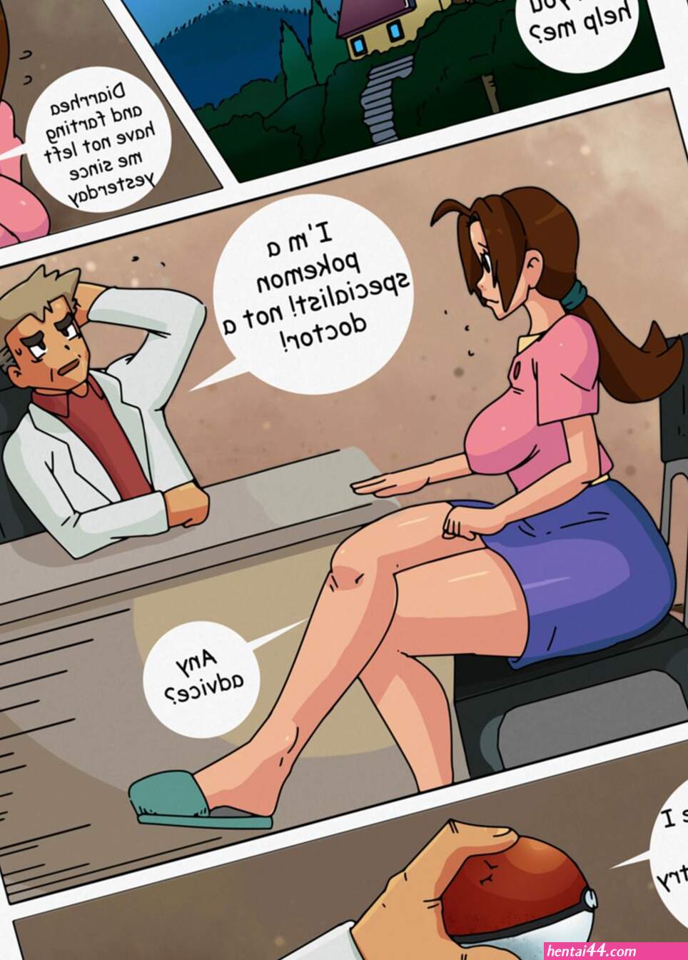 Delia ketchum hentai comic