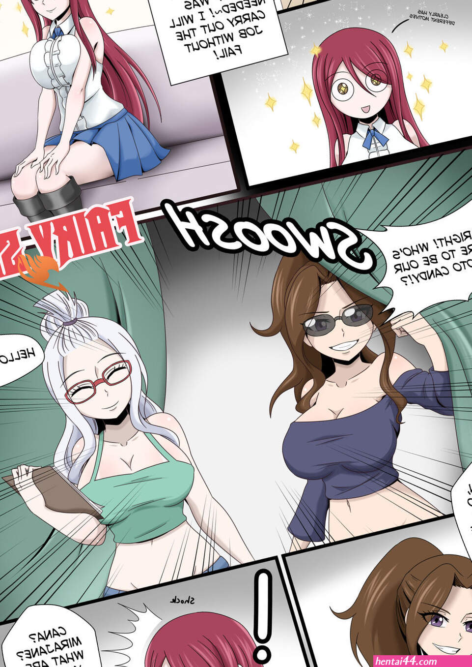 Erza hentai comic