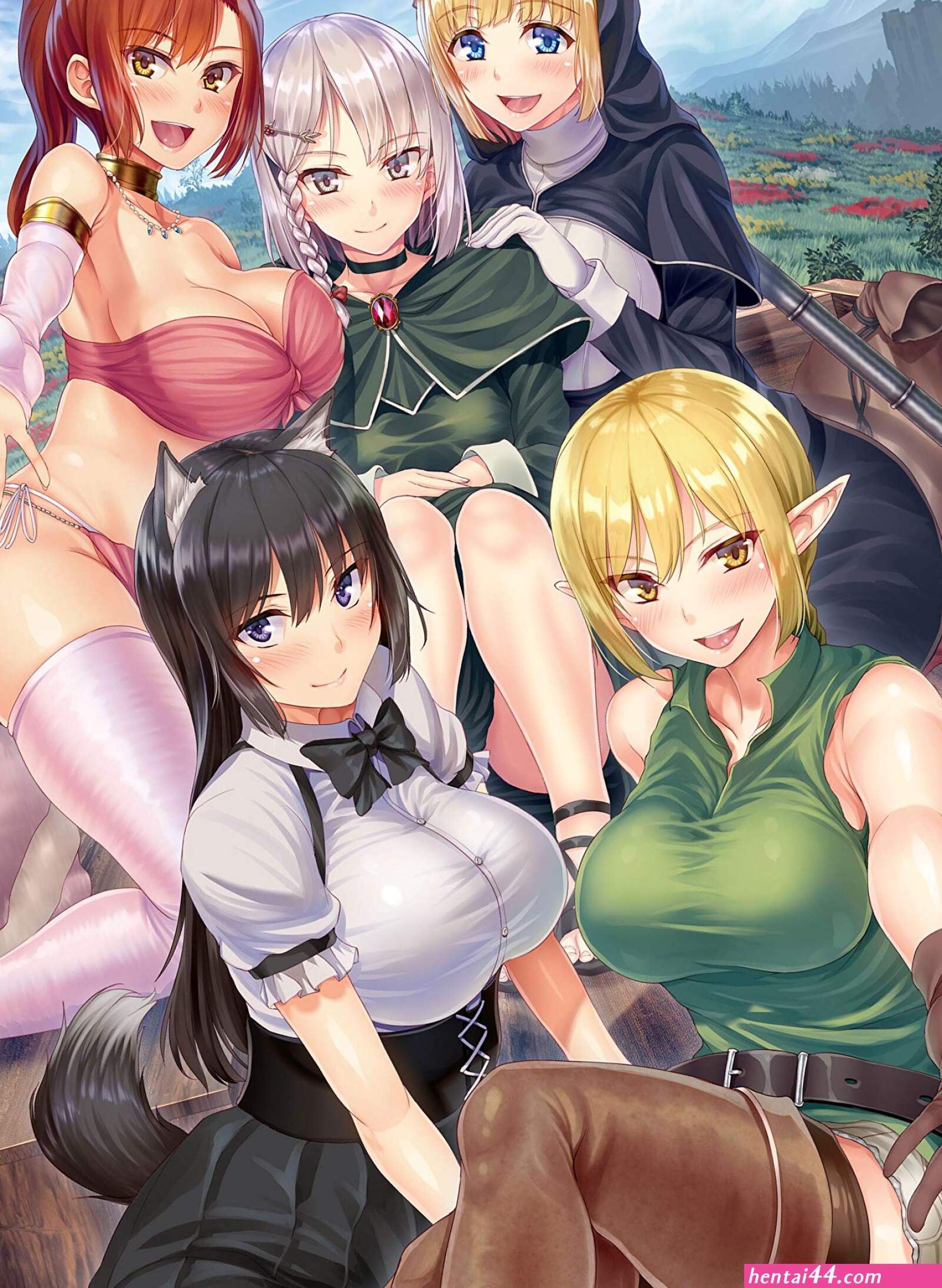 Fantasy harem hentai