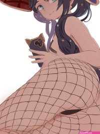 Rule 34 Mona in her new fishnet stocking