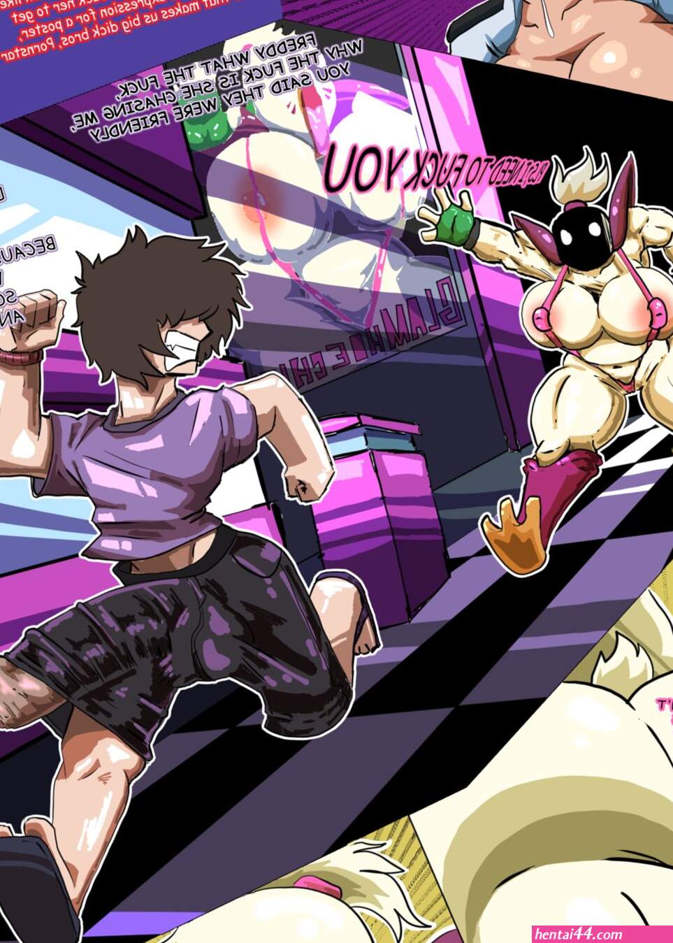 Fnaf security breach hentai comic