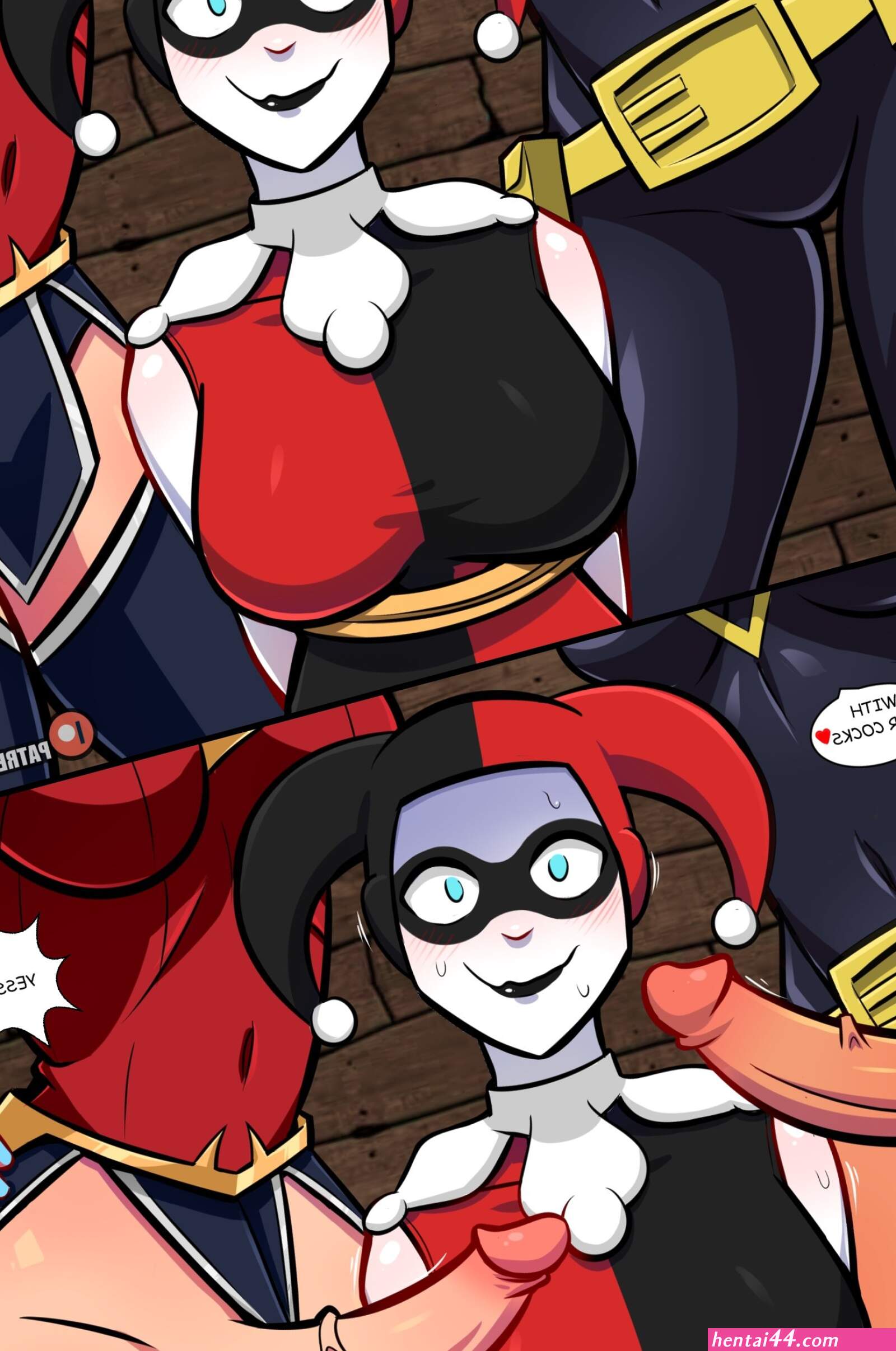 Harley quinn futa comic