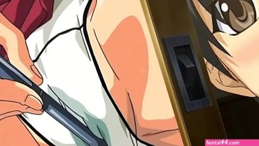 Hentai caught masturbating