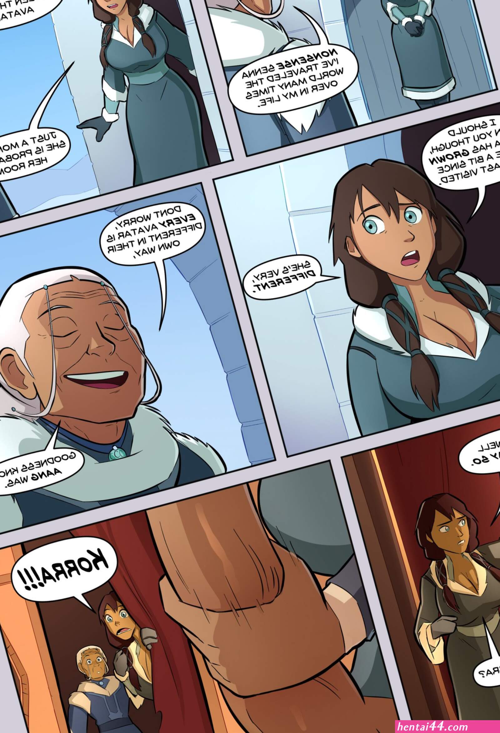 Hentai korra comic
