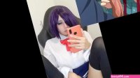 Nyauri1 Reacts to ITADAKI! SEIEKI uncensored hentai part 2