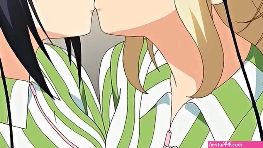 Hentai yuri kiss