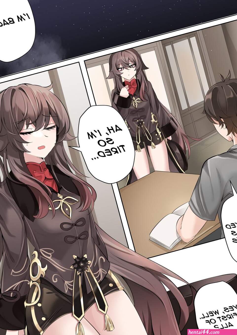 Hu tao hentai comic