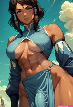 Korra As Futa Avatar by seductivequeen on DeviantArt