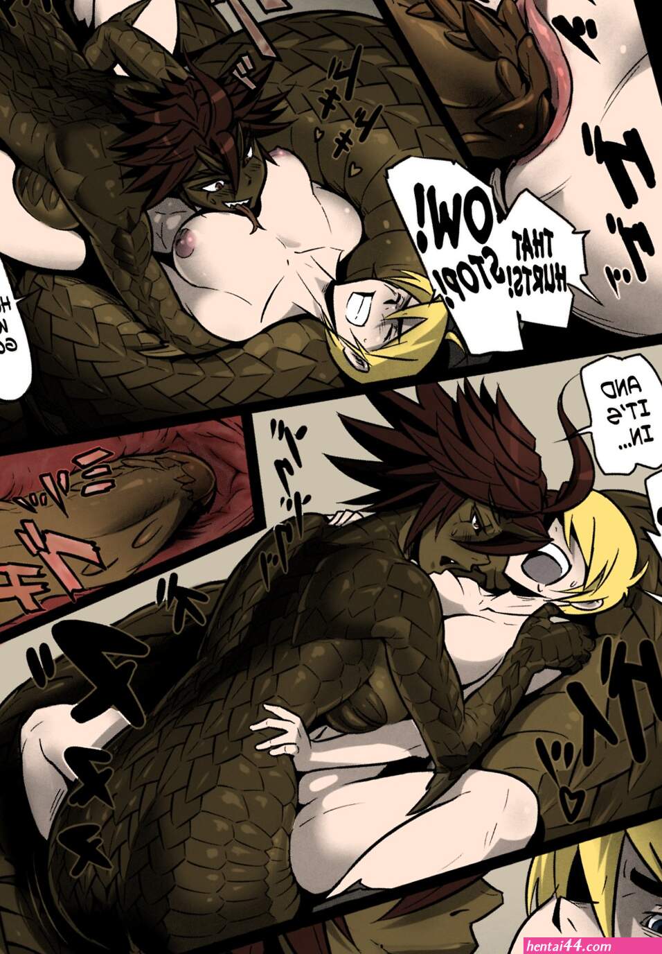 Lamia futanari comic