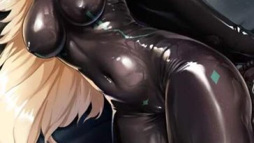 Latex bondage hentai